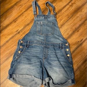 Denim overalls